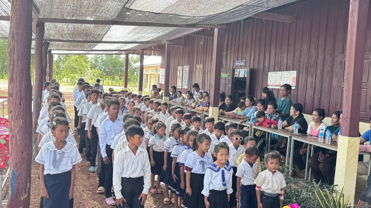 Arai Village School — construction progress
