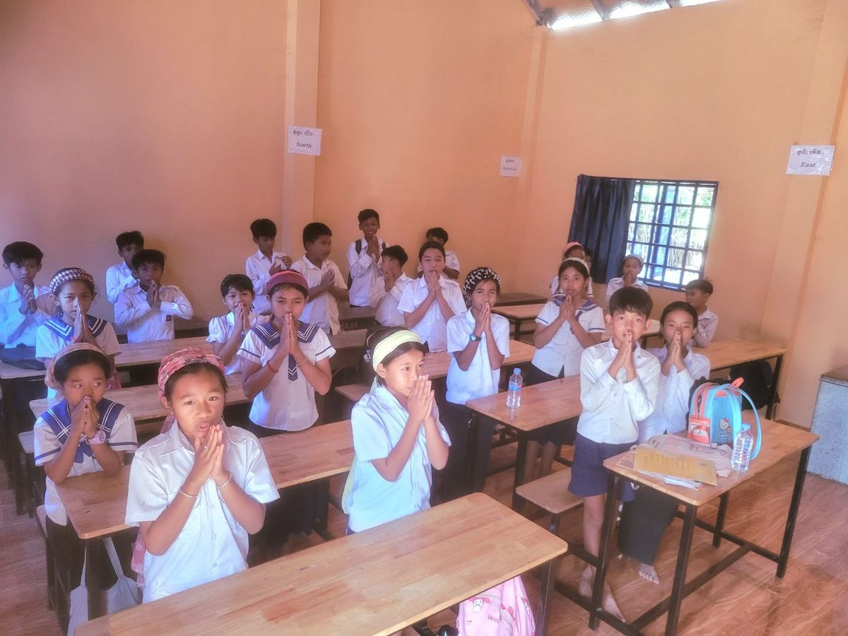Chankiek Village — English teaching with Cham ethnic minority community