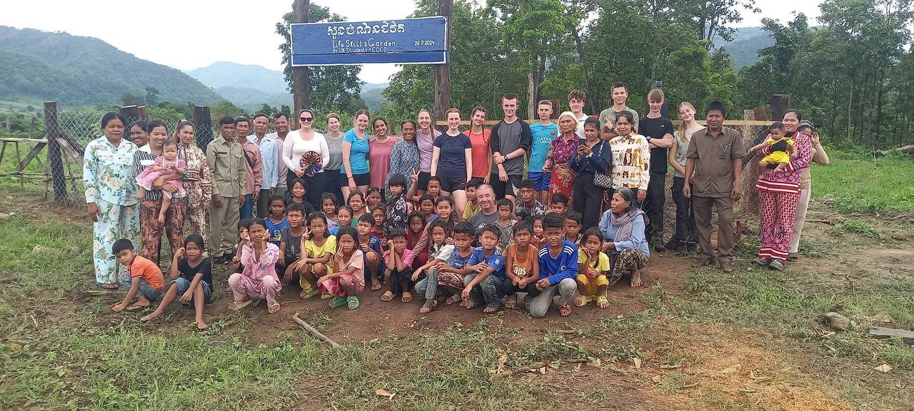 Volunteer experience in rural Cambodia